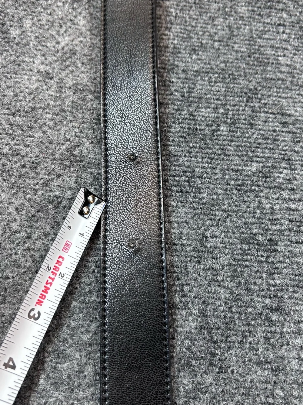 Gucci Black Leather Belt with Gold Double G Buckle